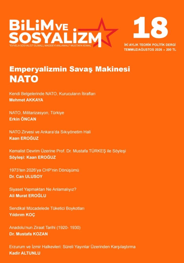 Sayı 18 kapak